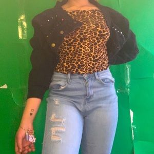 Black Jean Jacket 💓